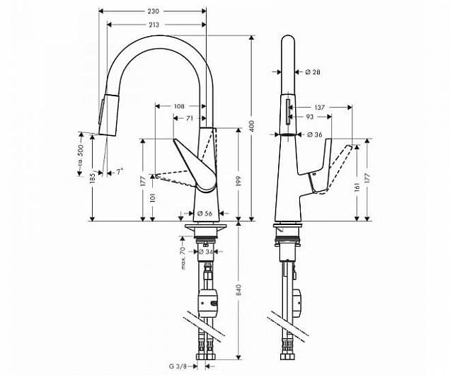 Фотография товара Hansgrohe Talis S 72813800