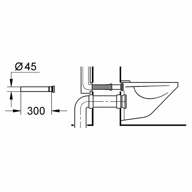 Фотография товара Grohe No design line Grohe 37105K00Gr