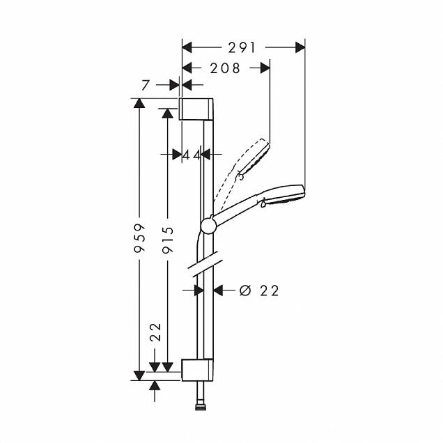 Фотография товара Hansgrohe Crometta 26657400