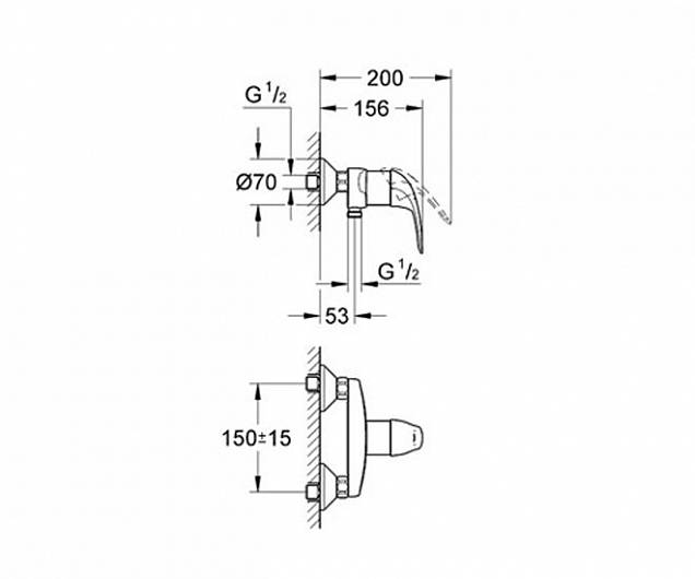 Фотография товара Grohe Euroeco   116935Gr