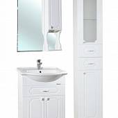 Зеркало-шкаф, белый, Bellezza Кантри 65 R
