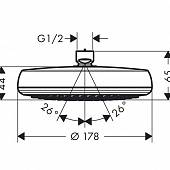 Душ верхний Hansgrohe Crometta 26576400