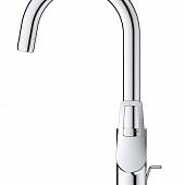 Смеситель для раковины, размер L, EcoJoy, рычажный донный клапан Grohe BauLoop 23763001