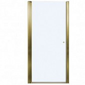 Душевая дверь в нишу 60 см, профиль золото, Cezares PORDENONE-B-1-60-C-G