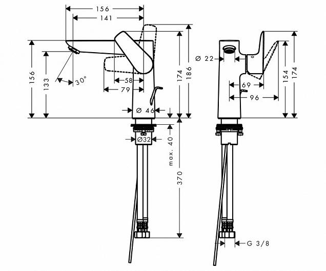 Фотография товара Hansgrohe Talis E 71754700