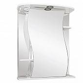 Шкаф-зеркало 65 см, белый, правый, Misty Лиана 65 R Э-Лиа02065-01СвП