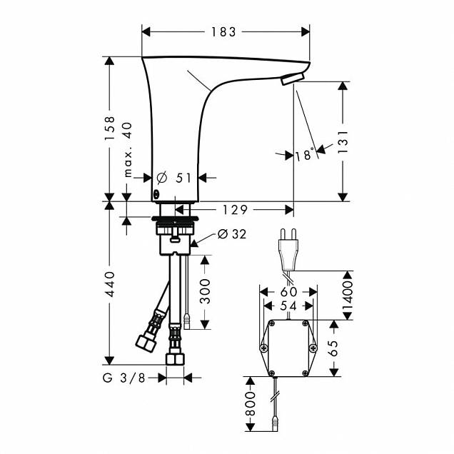 Фотография товара Hansgrohe PuraVida   15172000