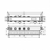 Скрытая часть Hansgrohe RainSelect 15311180