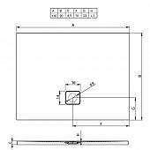 Душевой поддон Riho Basel DC280050000000S