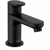 Кран для раковины для холодной воды, черный матовый Hansgrohe Vernis Blend 71583670