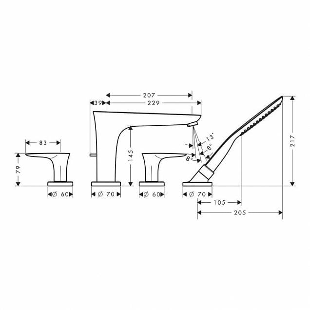 Фотография товара Hansgrohe PuraVida   15446400