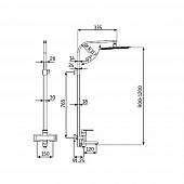 Душевая система RGW SP-30 30140130-01