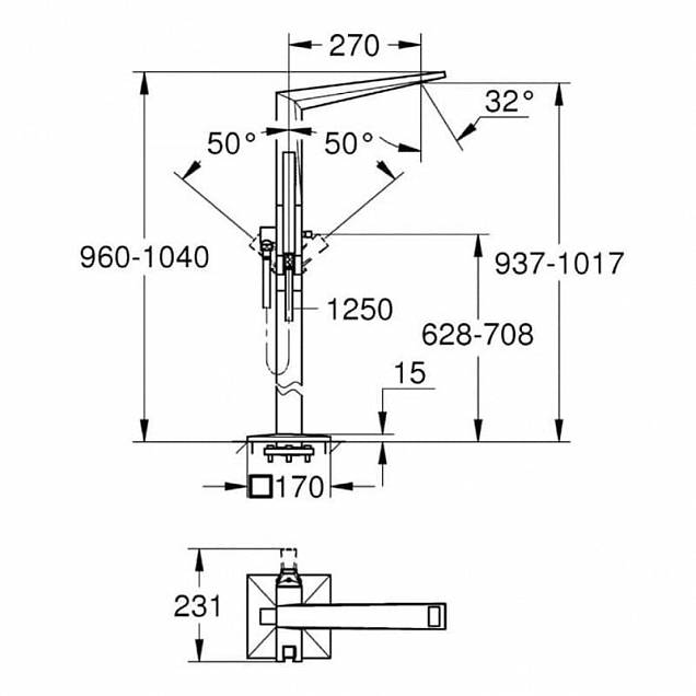 Фотография товара Grohe Allure Brilliant   23119000Gr