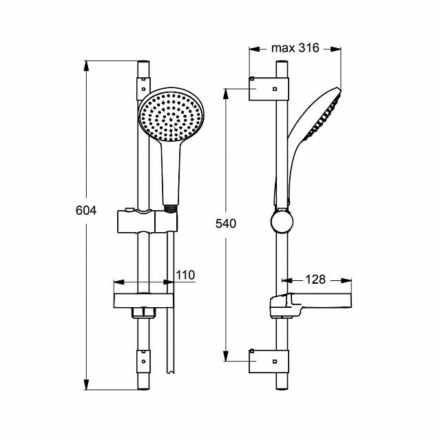 Фотография товара Ideal Standard Idealrain B9423AA