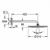 Верхний душ Grohe Rainshower 310 26257000