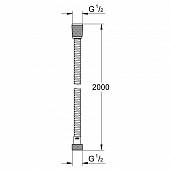 Душевой шланг Grohe Relexa longlife 28145000