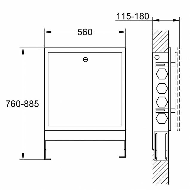 Фотография товара Grohe F-Series 36367000Gr