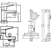 Комплект смесителей Dorff Prime D4085000