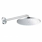 Верхний душ 310 мм, 1 режим, с боковым кронштейном 422 мм, 9,5 л/мин Grohe Rainshower 26558000