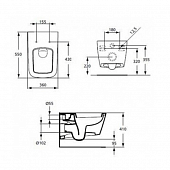 Унитаз  Ideal Standard   SimplyU   J452101