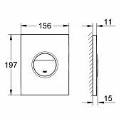 Накладная панель Grohe Nova Cosmopolitan 38847XG0