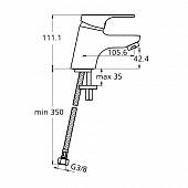 Смеситель для раковины Ideal Standard Slimline B8669AA