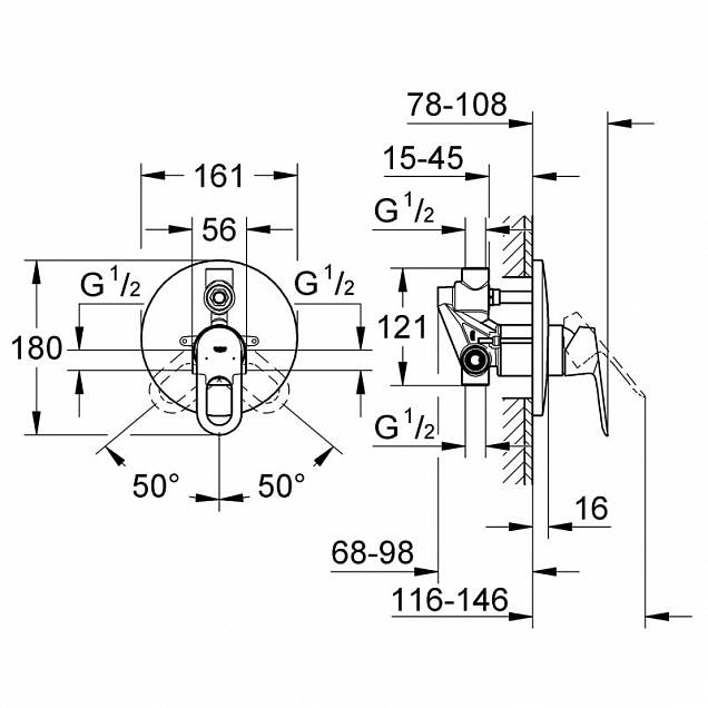 Фотография товара Grohe BauLoop   29081000Gr