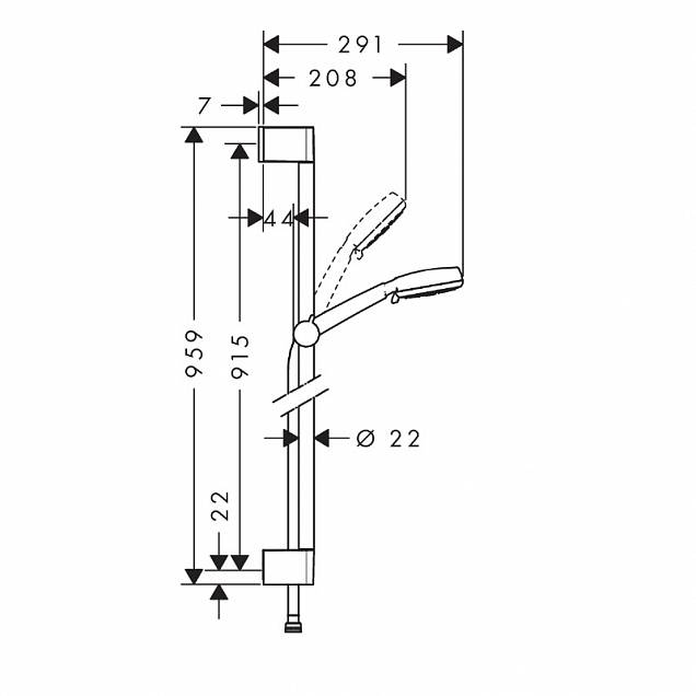 Фотография товара Hansgrohe Crometta 26659400