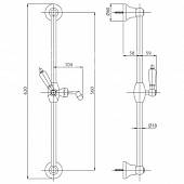 Душевой гарнитур Cezares First FIRST-SD-02-Bi