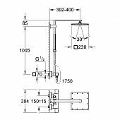 Душевая система Grohe Euphoria Cube 230 26087000