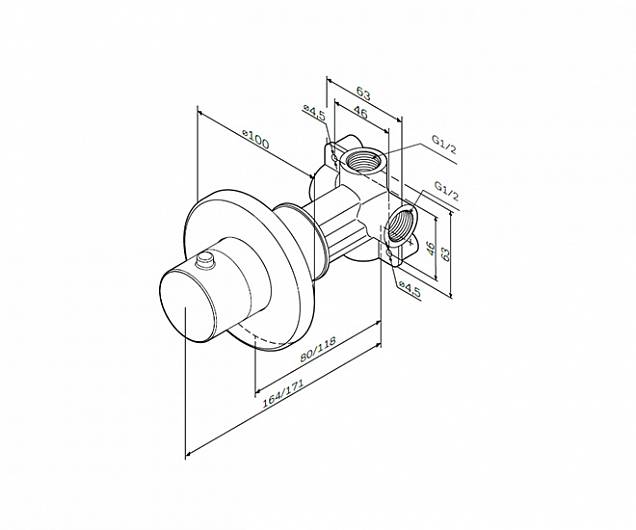 Фотография товара Am.Pm No design line AmPm F0800100