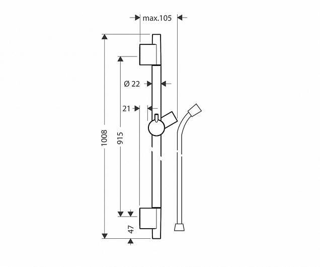 Фотография товара Hansgrohe Unica’S 28631670