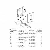 Накладная панель Grohe Arena Cosmopolitan 38857SH0