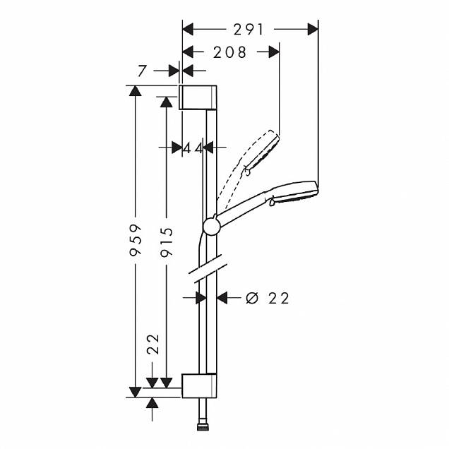 Фотография товара Hansgrohe Crometta 26662400