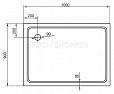 Фотография товара Cezares Tray TRAY-M-AH-100/90-35-W