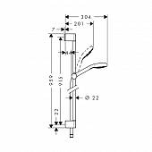 Душевой гарнитур Hansgrohe Croma Select E 26591400