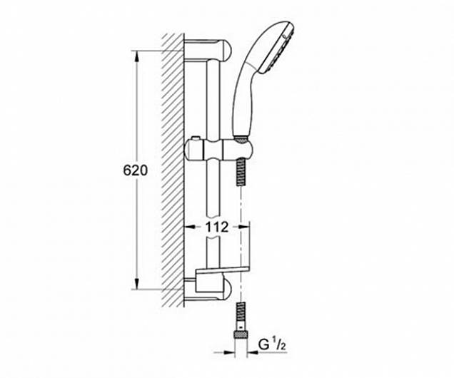 Фотография товара Grohe Eurostyle   124416Gr