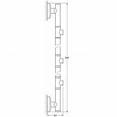 Штанга для 3-х аксессуаров FBS Standard STA 075