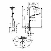 Душевая система Hansgrohe Croma Select S 26790000