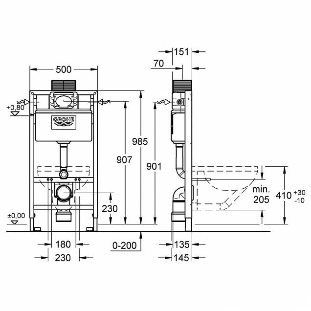 Фотография товара Grohe Rapid SL 38525001Gr