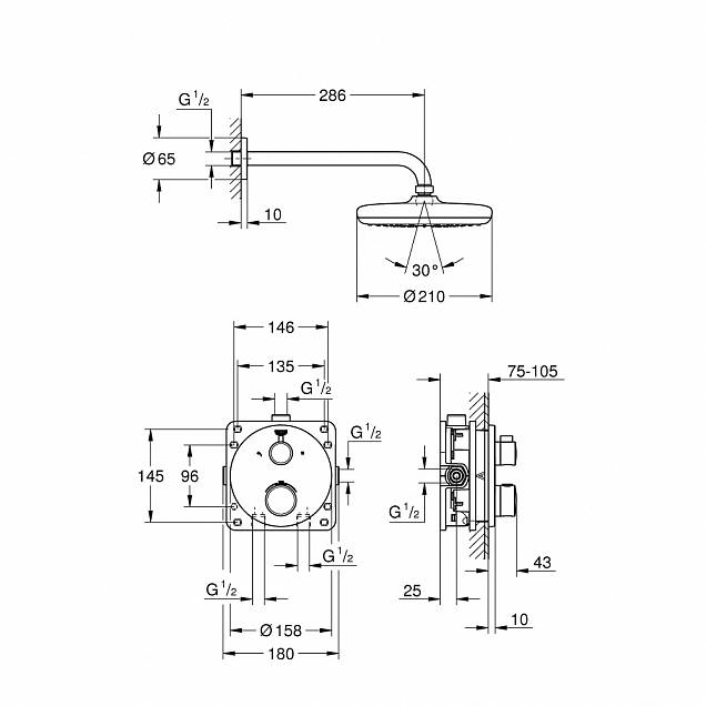 Фотография товара Grohe Grohtherm 34726000Gr