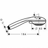 Ручной душ  Hansgrohe Crometta 28563000