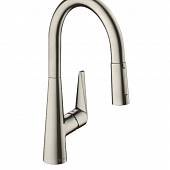 Смеситель для кухни, под сталь Hansgrohe Talis M51 72817800