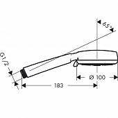 Душ ручной Hansgrohe Crometta 26826400