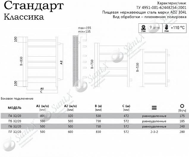 Фотография товара Terminus Стандарт Стандарт П7 500*796 (600)