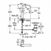 Смеситель для раковины (д.к) Grohe Allure 32146000