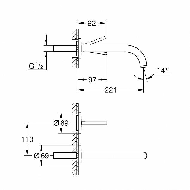 Фотография товара Grohe Atrio 19918003Gr