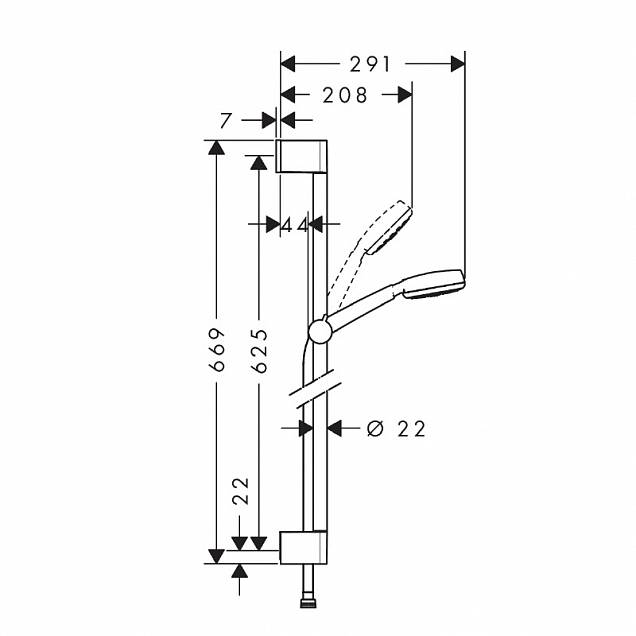 Фотография товара Hansgrohe Crometta 26655400