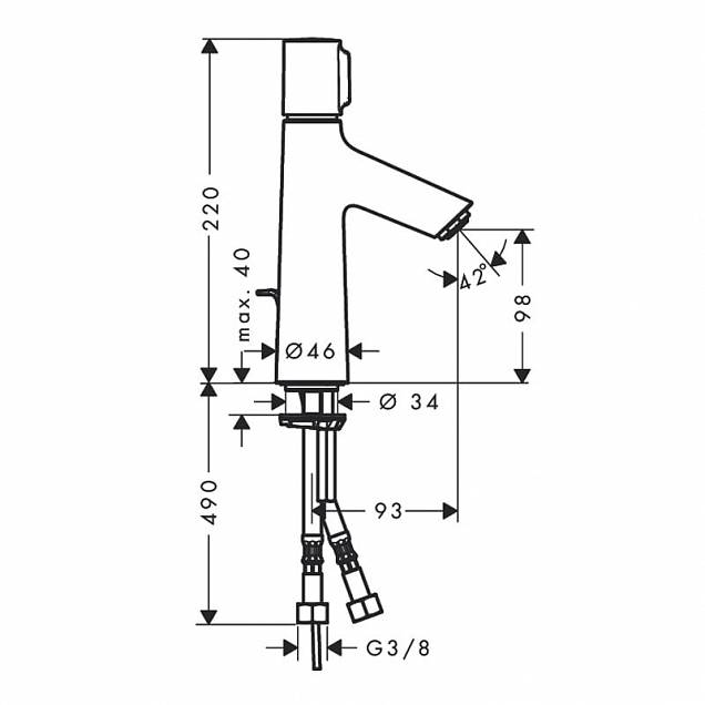 Фотография товара Hansgrohe Talis Select S 72042000