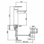 Смеситель для раковины Cezares Garda GARDA-LSM11-01-Cr